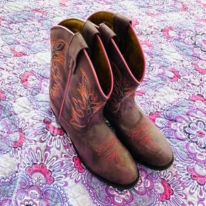 Purple CowGirl Boots
